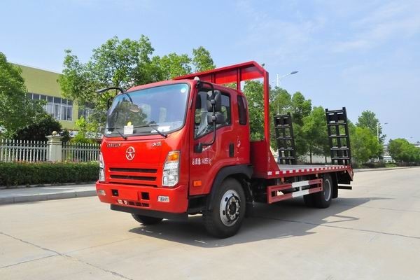 這款國六挖機平板運輸車很火,關注沒?